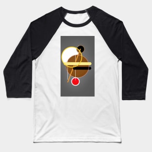 Expressive automatism abstract 3177 Baseball T-Shirt